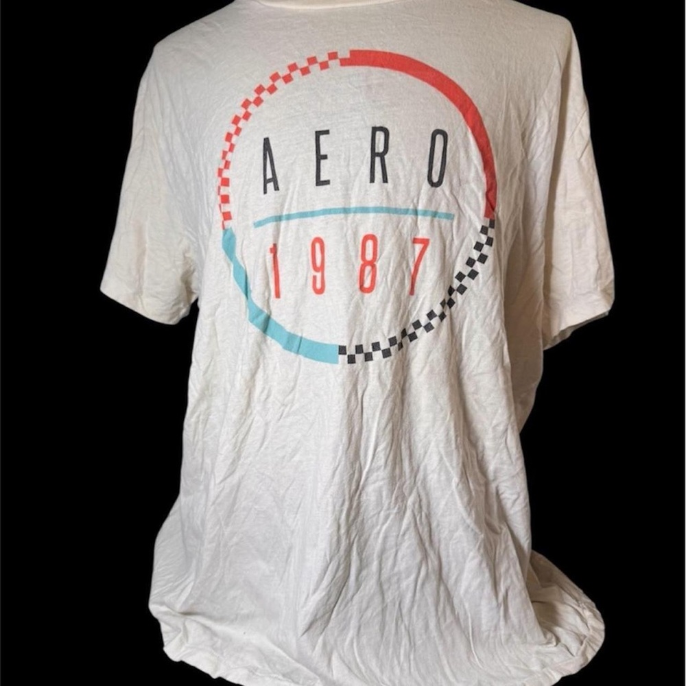 Aeropostale “AERO 1987” Retro Graphic Tee Features- Size 3XL